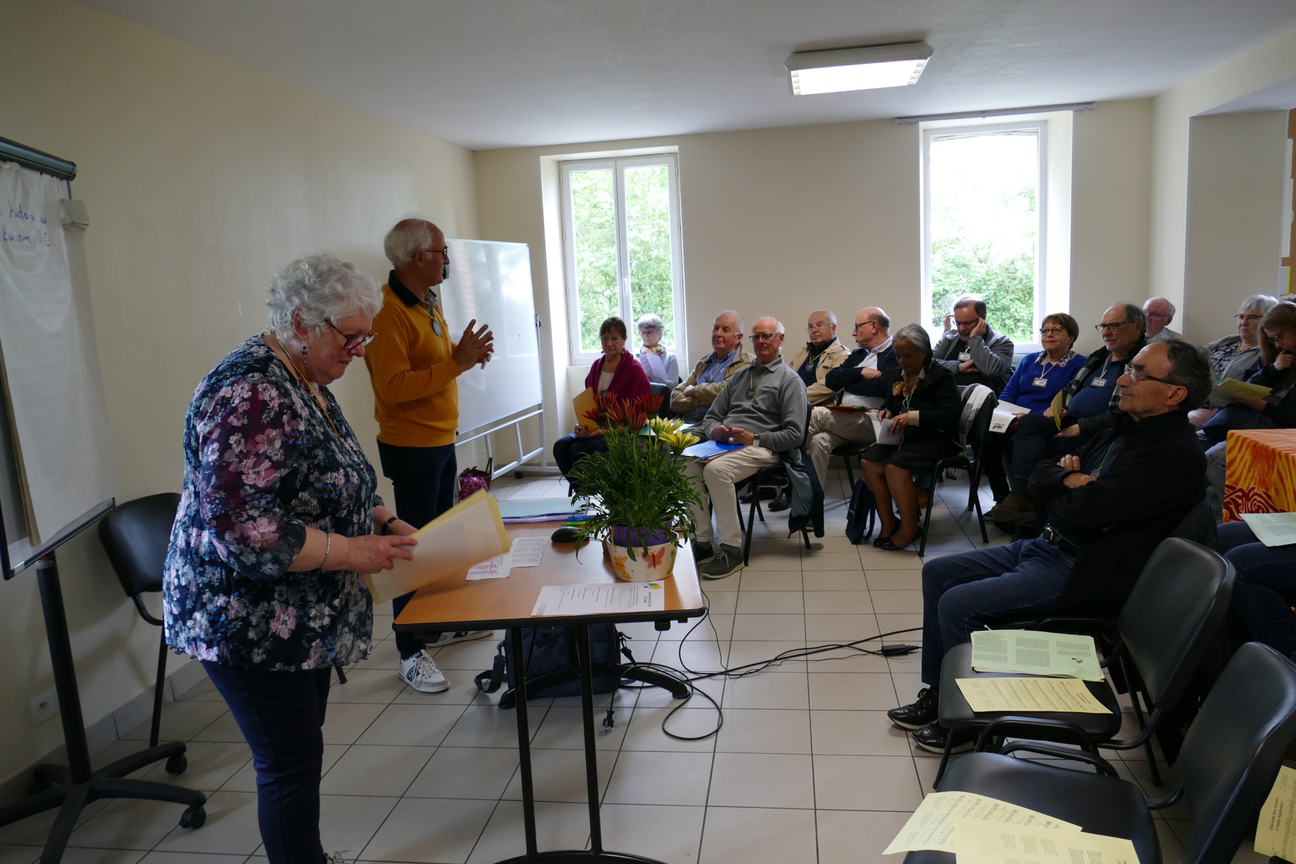 Rencontre de l'association lors de l'Assemblée générale du 8 mai 2023