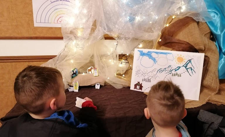 Une séance Kidcat - crédit paroisse St-Benoît et St-Maurice en Val de Moine