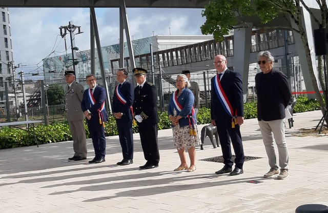 Cérémonie du 20 juillet 2025. image asso Convoi 8